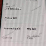 Xiaomi 13 with MIUI 14 first appeared in a live photo
