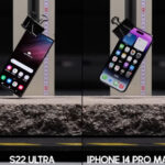 Drop test iPhone 14 Pro Max vs Samsung Galaxy S22 Ultra (video)