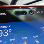 Everyone get out of the shadows! Dynamic Island iPhone 14 Pro shows up in the sun