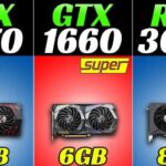 Old “almost flagship” against new budgets: GTX 1070 compared with GTX 1660S and RTX 3050 in games