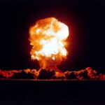 How many atomic bombs are as powerful as an asteroid fall