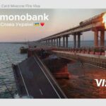 Today on all maps of Ukrainians: Monobank added a skin with the destroyed Crimean bridge