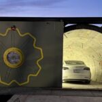 The Boring Company launched a full-scale test of the Hyperloop transport system
