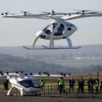 Taxi aerian Volocopter a ieșit în aer pentru prima dată cu un pasager la bord - primul transport de pasageri este planificat pentru Jocurile Olimpice din 2024