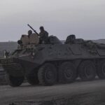 The Armed Forces of Ukraine use the Romanian armored personnel carriers TAV-71M, this is a modified version of the Soviet BTR-60PB