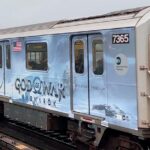 Next stop is Midgard: Sony stylized the New York subway as God of War Ragnarok