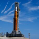 Lunar rocket Space Launch System for the fourth time went to the launch pad of the Space Center. Kennedy - scheduled to launch on November 14