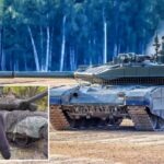 The most modern Russian battle tank T-90M "Breakthrough" entered service with the Ukrainian army