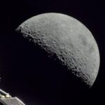 Nava spațială Orion a făcut o fotografie a lunii cu camera de acțiune GoPro Hero 4 Black