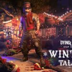 Zombie elves in festive garlands - this can only be seen in the Winter Tales Christmas event in Dying Light 2: Stay Human