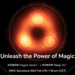 Official: Honor will show the Magic 5 series of devices and the Magic Vs foldable smartphone at MWC 2023 on February 27