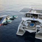 Superyacht "3 in 1" was equipped with a personal submarine and air taxi