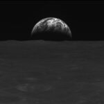 Look at the first photos of the Moon and Earth from the new satellite