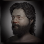 The appearance of a man from the biblical city was recreated. He was buried in an unusual form