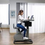 Acer Introduces eKinekt BD 3 Bike Desk. It converts energy from the rider's pedaling power to charge laptop
