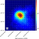 Astronomen haben ein Magnetfeld in der Zone der Pulsarbeschleunigung nachgewiesen