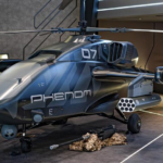 Phenom a fost dezvăluit - elicopter fără pilot cu mitralieră de 12,7 mm și rachete Hydra 70