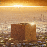 A huge cubic skyscraper will "send" people to Mars and under water