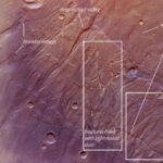 The surface of Mars showed in the highest resolution