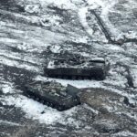 Armed Forces of Ukraine with the help of drones bought for donations destroyed a column of enemy equipment near Ugledar (photo)