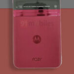 Now in two colors! Motorola Razr 2023 for the first time in a live photo