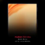 Official: Nubia Z50 Ultra with a flat display, thin frames and under-screen camera will be presented on March 7