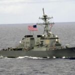 Čína vyhnala americký torpédoborec USS Milius od svých břehů - Pentagon to popírá