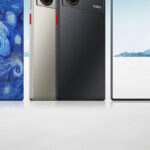 And then Van Gogh! Nubia Z50 Ultra shown in all colors and live photos
