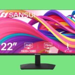 Amazon vinde monitor Sansui de 22 inchi, 1080p, 75 Hz, pentru 75,98 USD