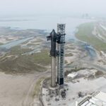 SpaceX fully assembled Starship spacecraft awaiting launch clearance