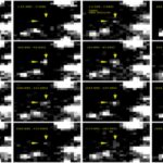 The optical emission of a gamma-ray burst was observed in real time