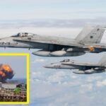 Spanish Air Force F/A-18 Hornet fighter jet crashes at Zaragoza airbase - pilot ejected seconds before explosion