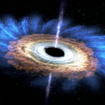 A supermassive black hole has torn apart a star 137 million light-years away - the closest event on record