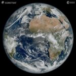 Look at the Earth in the highest resolution: the photo was taken by a third-generation satellite