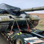 Following the T-90A, the Russian T-72 tank ended up in the United States - the combat vehicle is being transported to the Aberdeen Proving Ground