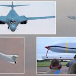 The US Air Force showed a rare video of the launch of the AGM-158 JASSM missile from the B-1B Lancer strategic bomber