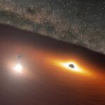 Astronomers have discovered a second supermassive black hole in the active galaxy OJ 287 - it is 150 million times more massive than the Sun